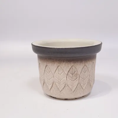 Blumentopf (Beige)