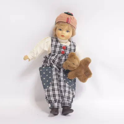 Doll (White, Black, Multicolored)