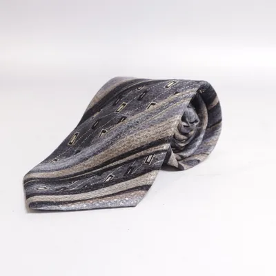 Cravate (Gris, Noir, Beige) de Paolo Negrato