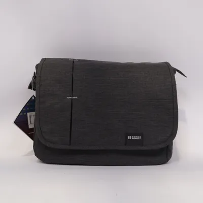 Computer bag (Gray) from Enrico Benetti