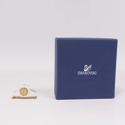 Figur (Kaminuhr) fra Swarovski