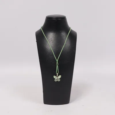Necklace (Green) from Agatha Unknown metal