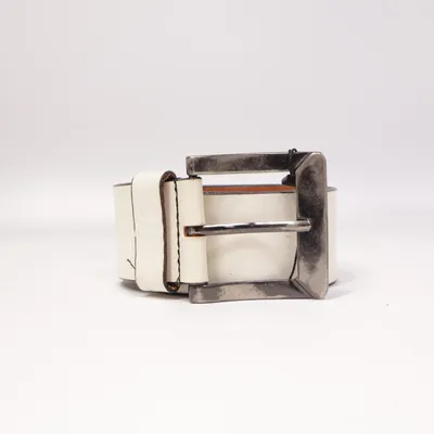 Bälte (Vit) från Cowboys Belt Skinn