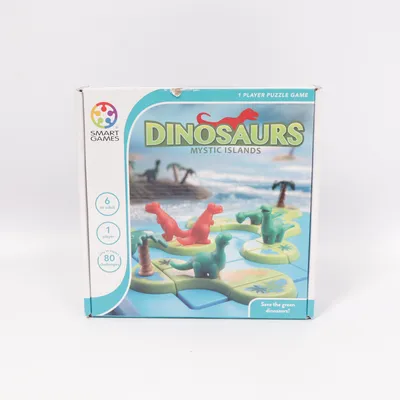 Brain teaser puzzle (Dinosaurs Mystic Islands) from Smart Games
