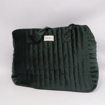 Weekend bag (Green) from My Little Box Recycled polyester