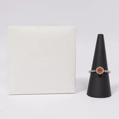 Ring (Orange, Silverfärgad) från Pandora Silver