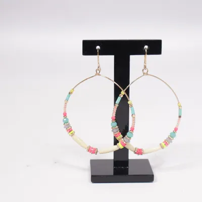 Øreringe (Guld, Flerfarvet) fra Accessorize Ukendt metal