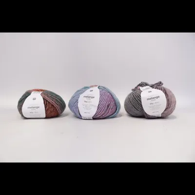 Garn (Creative Melange Chunky) från Rico Design Akryl, Ull
