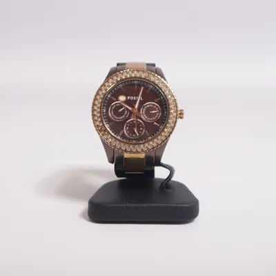 Armbandsur (Brun, Guldfärgad) från Fossil