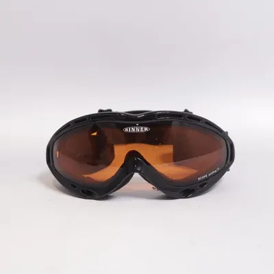 Skibriller (Sort, Orange) fra Sinner