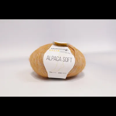 Garn (Alpaca Soft) från Schachenmayr Alpackaull, Polyamid