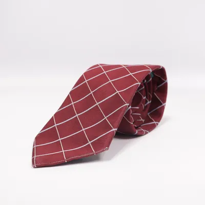 Cravate (Rouge) de Andrew's Ties Soie