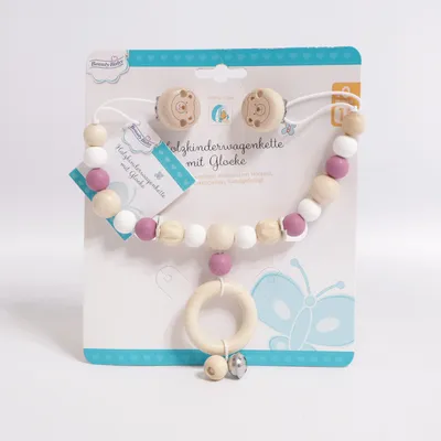 Babylegetøj (Kinderwagenkette Mit Glocke) fra Beauty Baby