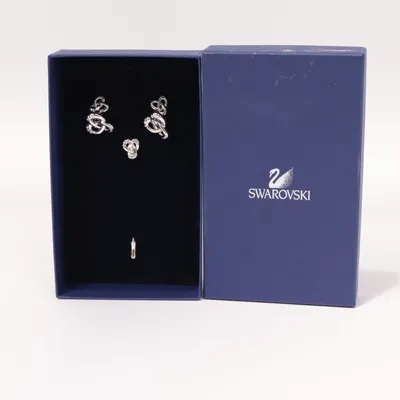 Manchetknapper (Sølv) fra Swarovski Ukendt metal