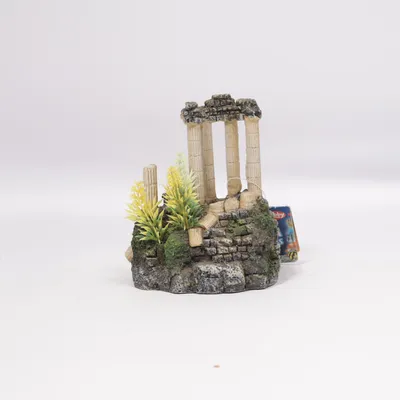 Aquarium accessory (Gray, Green, Yellow) from Nobby