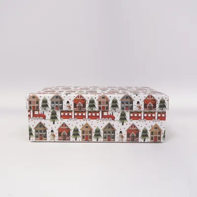 Box (White, Multicolored) from Woolworth