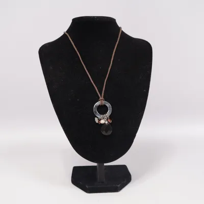 Ketting (Bruin, Zilver, Meerkleurig) van LBMDJ Onbekend materiaal