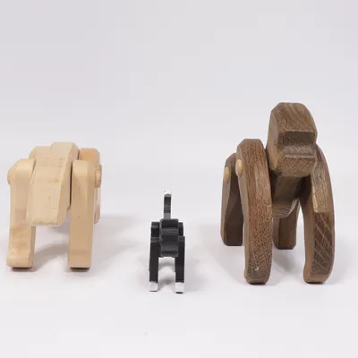 Speelgoed dier (Beige, Bruin, Zwart) van Bajo