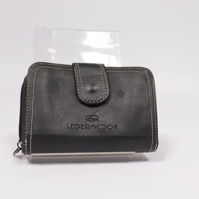 Plånbok (Svart) från Ledermoda
