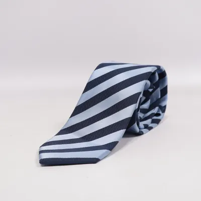 Cravate (Bleu) de Cool Code Soie