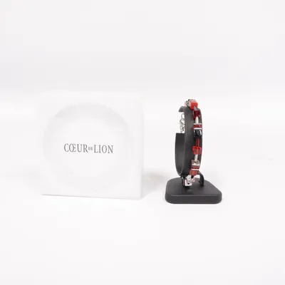 Armband (Rood, Meerkleurig) van Coeur de Lion Onbekend materiaal