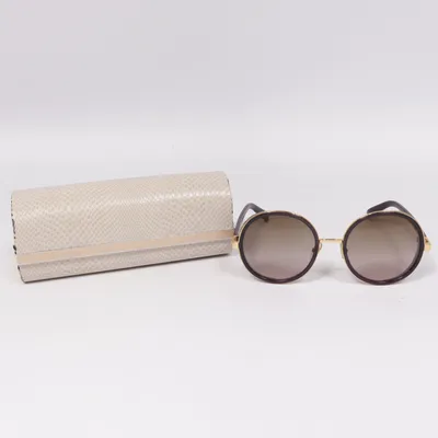 Zonnebril (Zwart, Goud) van Jimmy Choo