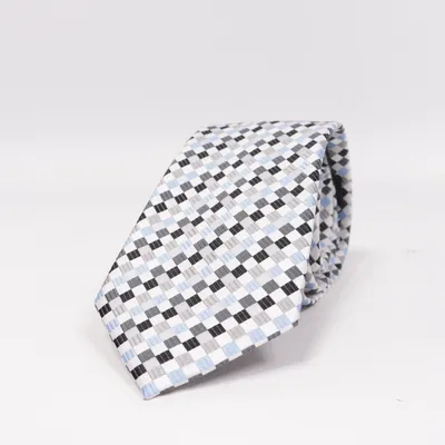 Tie (Blue, Gray, Black) from Atlas Design Silk