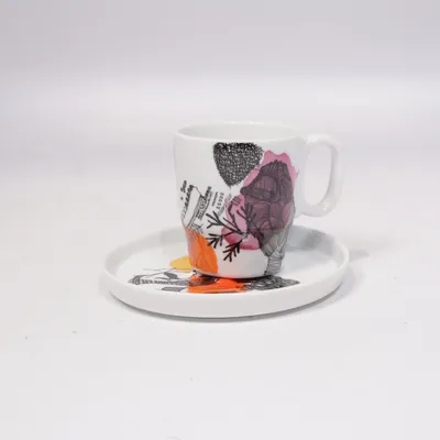 Espressotasse (Weiß, Mehrfarbig) von Ritzenhoff