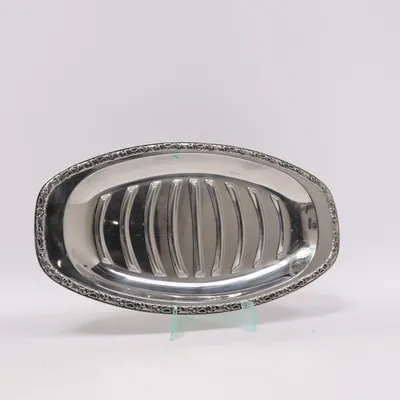 Serveringsfat (Silverfärgad)
