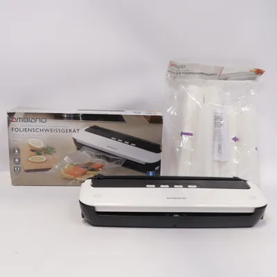 Vacuum sealer (White, Black) from Ambiano