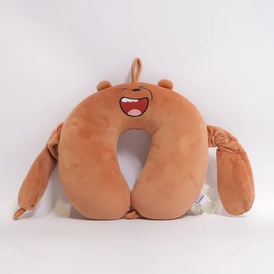 Cushion (We Bare Bears) from Miniso Elastane, Polyester, Polyurethane
