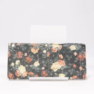 Wallet (Black, Multicolored) from Paprcuts