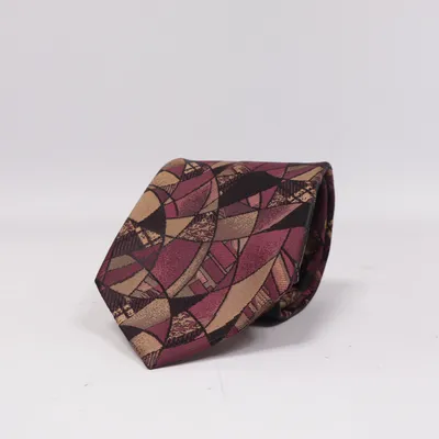 Tie (Purple, Brown, Multicolored) from Peter Polyester