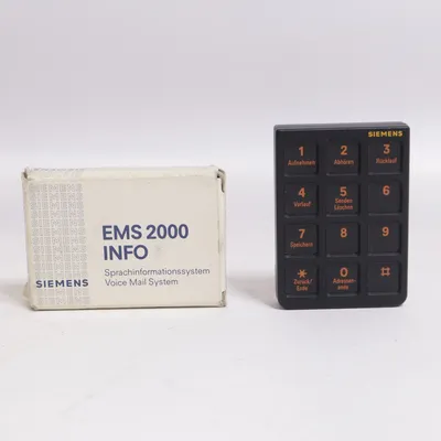 Samlarobjekt (EMS 2000 INFO Voice Mail System) från Siemens