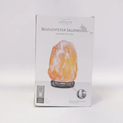 Bordlampe (Saltura Illuminated Salt Crystal) fra Saltura