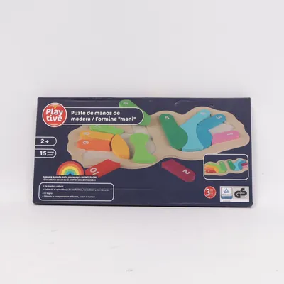 Aktivitetsleksak (Puzle De Manos De Madera) från Playtive