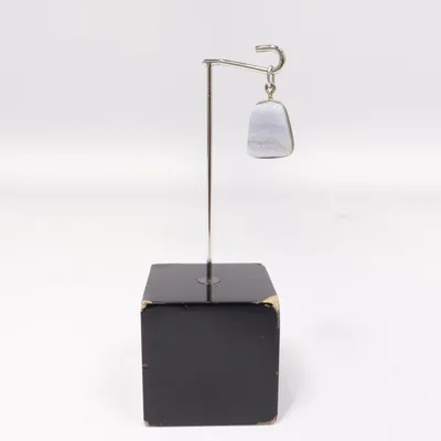 Vedhæng (Stein = Achat) Ukendt metal