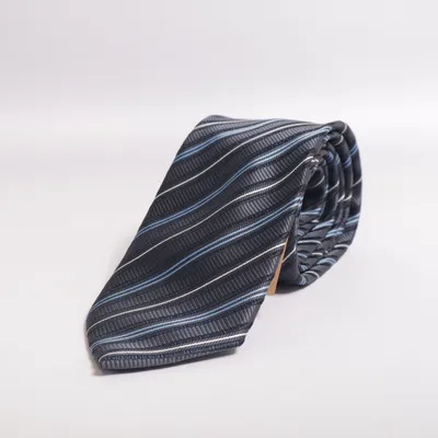 Cravate (Noir, Bleu, Blanc) de Firenze