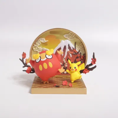 Toy figurine (Red, Yellow, Gold) from Pokémon