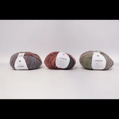 Garn (Creative Melange Chunky) från Rico Design Akryl, Ull
