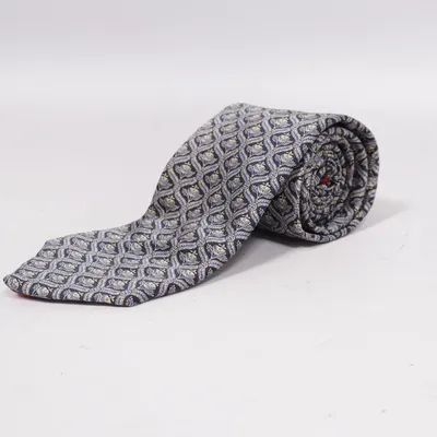 Tie (Blue, Beige, Multicolored) from Rochas Silk