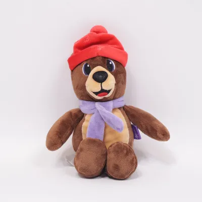 Soft toy (Brown, Red, Purple) from Milka Polyester