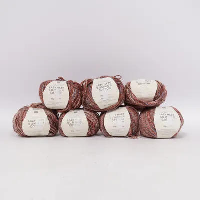 Garn (Lazy Hazy Summer Cotton) von Rico Design Acryl, Baumwolle, Polyester