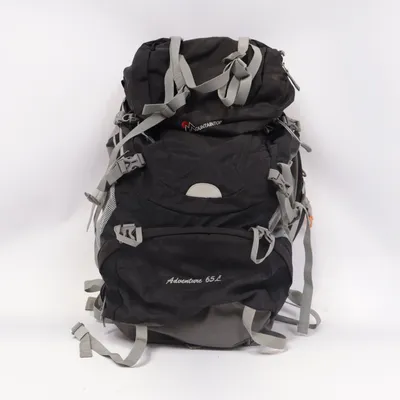 Hiking backpack (Black, Gray) from Mountaintop