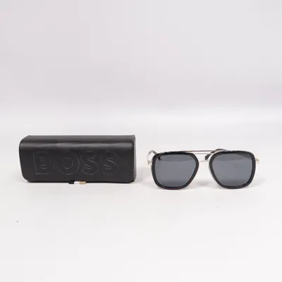 Lunettes de soleil (Noir, Or) de Boss