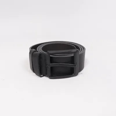 Ceinture (Noir) de The Leather Collection Cuir