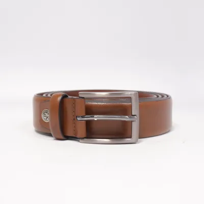 Ceinture (Marron) de Lindenmann Cuir