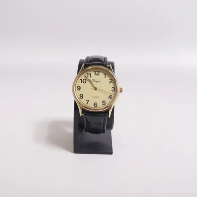 Wristwatch (Black, Gold) from Regal