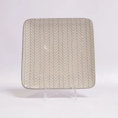 Assiette (Beige, Gris) de Clark