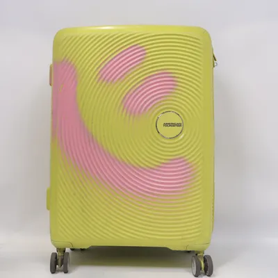 Suitcase (Yellow, Pink, Multicolored) from American Tourister